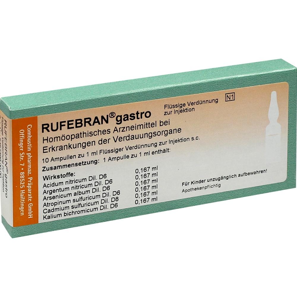 RUFEBRAN gastro Ampullen 10 St Ampullen