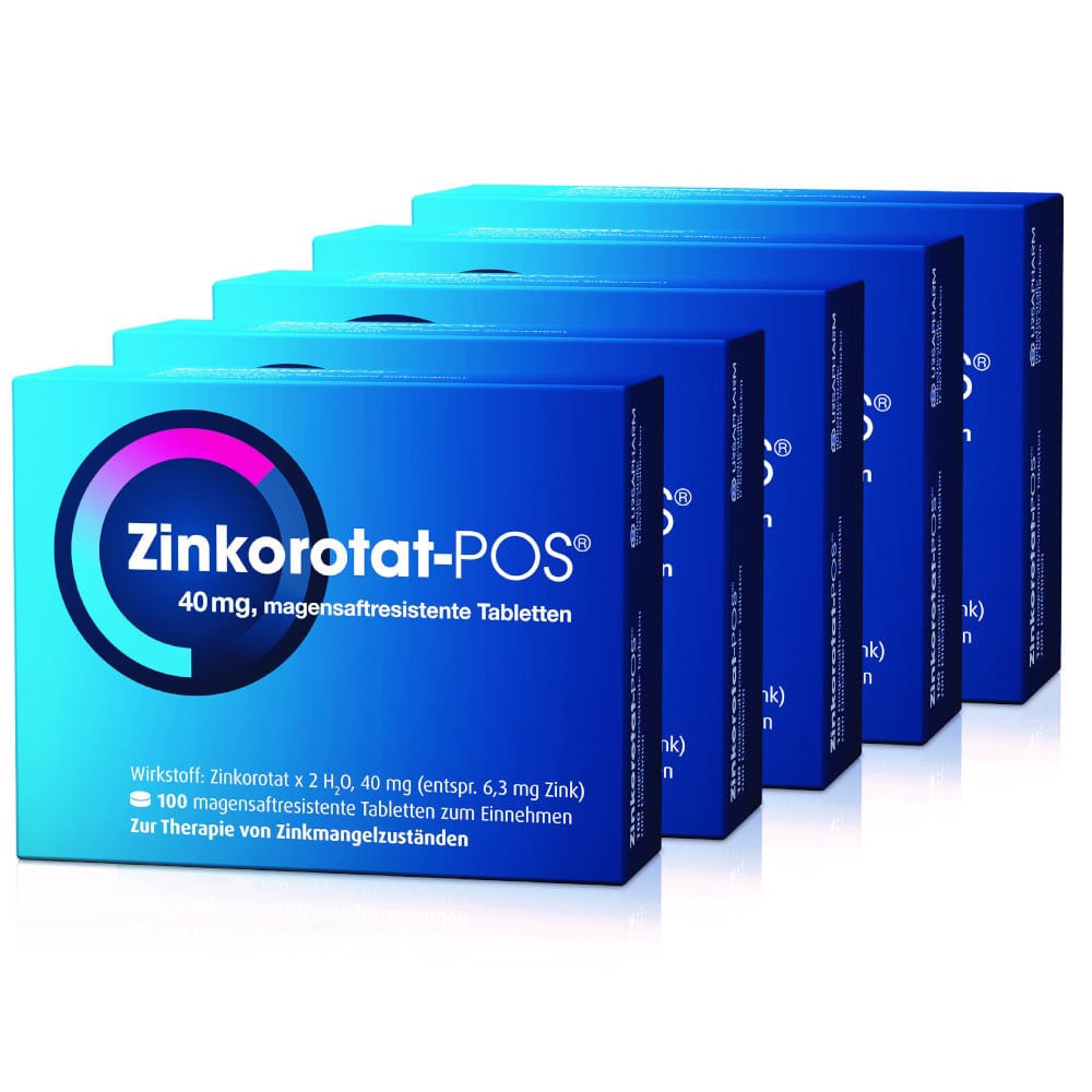 Zinkorotat-POS 500 St Tabletten magensaftresistent