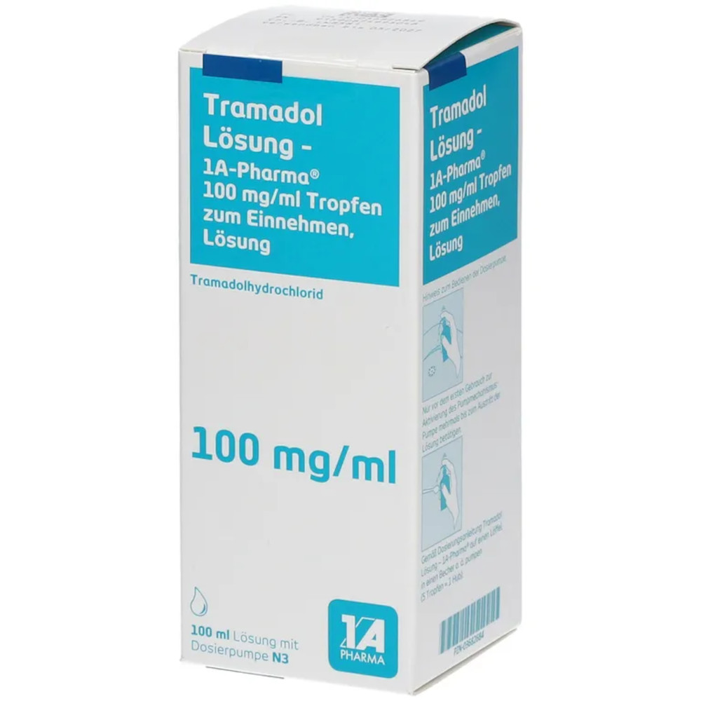 Tramadol Lösung-1A Pharma 100 ml Lösung zum Einnehmen