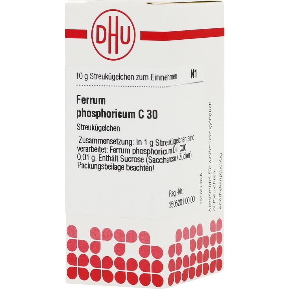 FERRUM PHOSPHORICUM C 30 Globuli 10 g Globuli