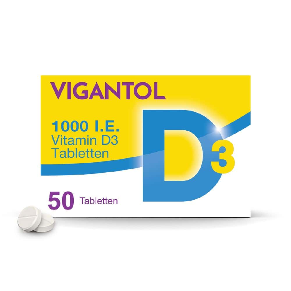 VIGANTOL 1.000 I.E. Vitamin D3  50 St Tabletten