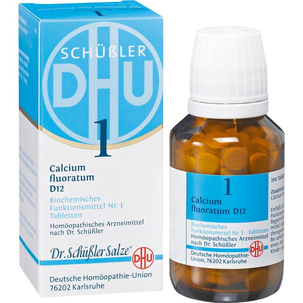DHU Schüßler-Salz Nr. 1 Calcium fluoratum D12  200 St Tabletten