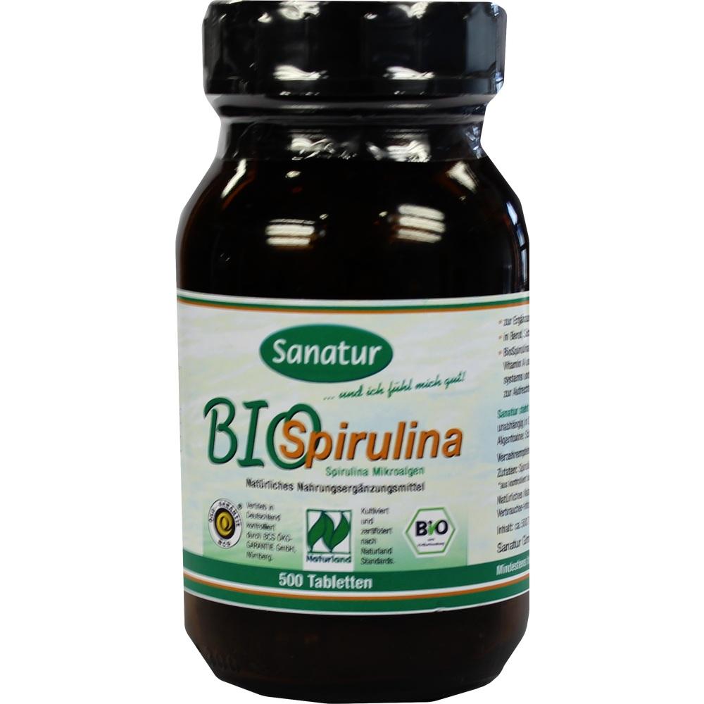 BIOSPIRULINA aus ökologischer Aquakultur Tabletten 500 St Tabletten
