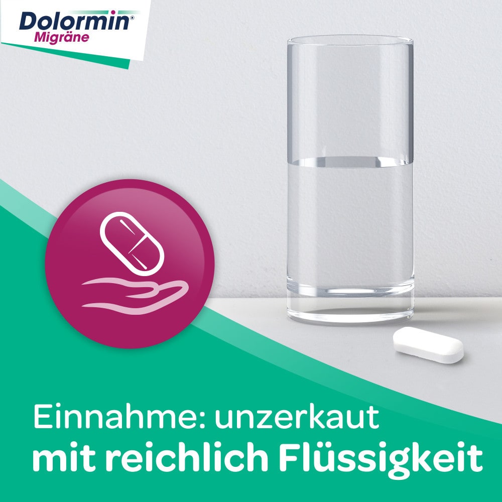 Dolormin Migräne bei Migräneattacken