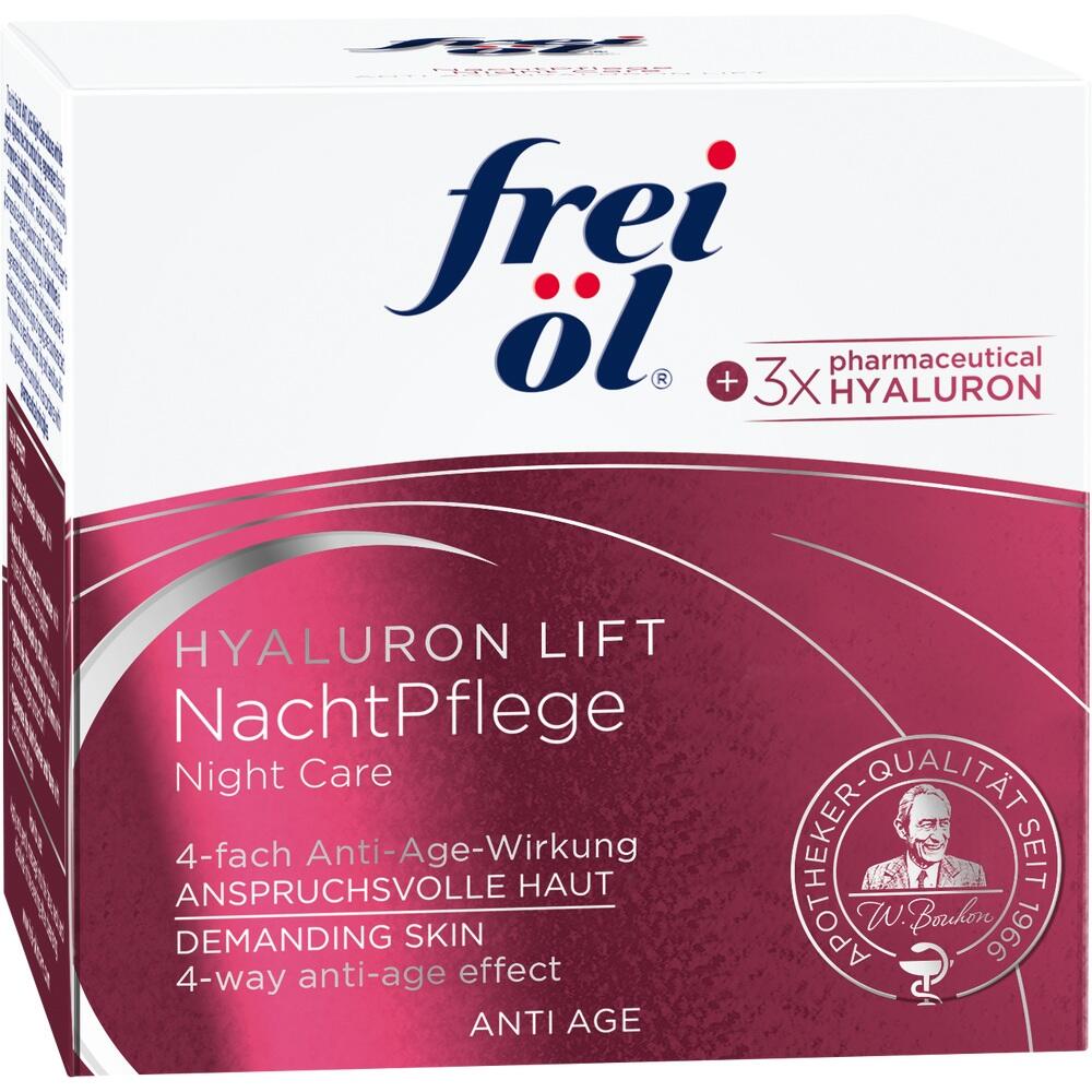 frei öl Anti-Age Hyaluron Lift NachtPflege 50 ml Nachtcreme