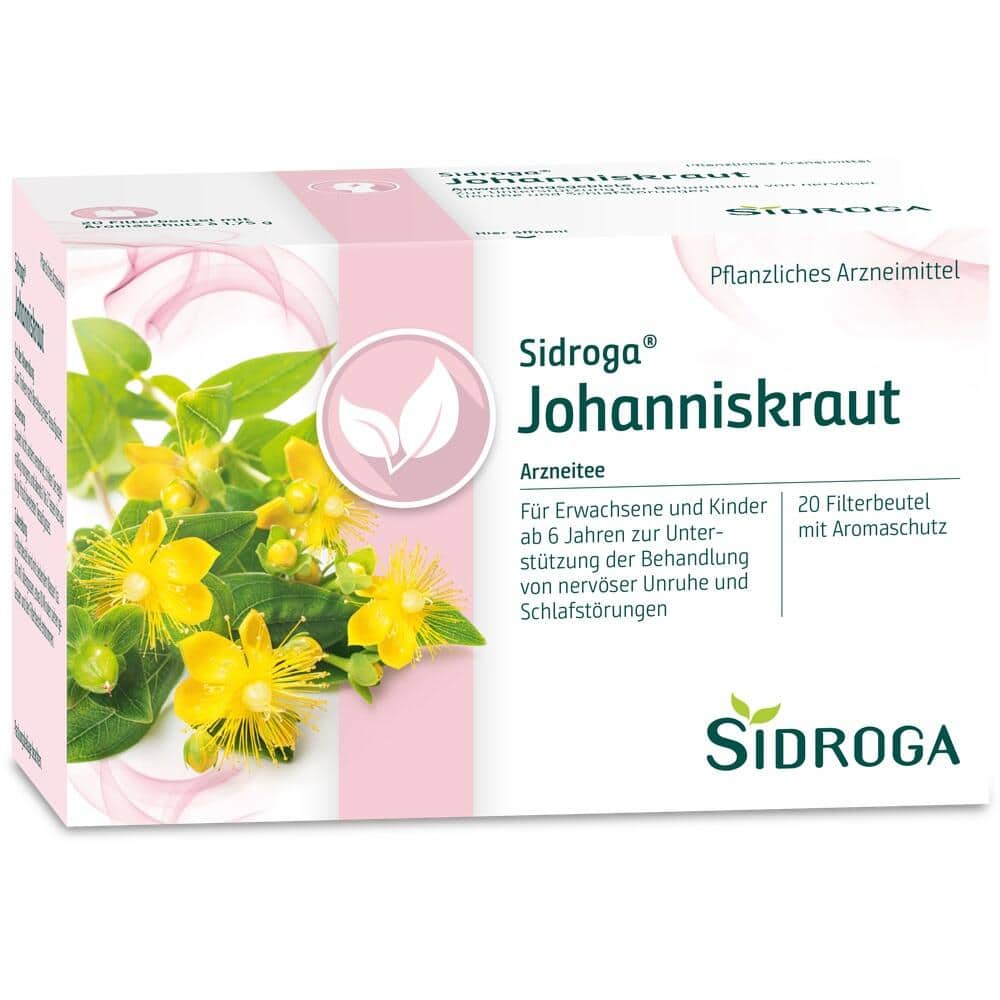 SIDROGA Johanniskraut 20X1.75 g Tee