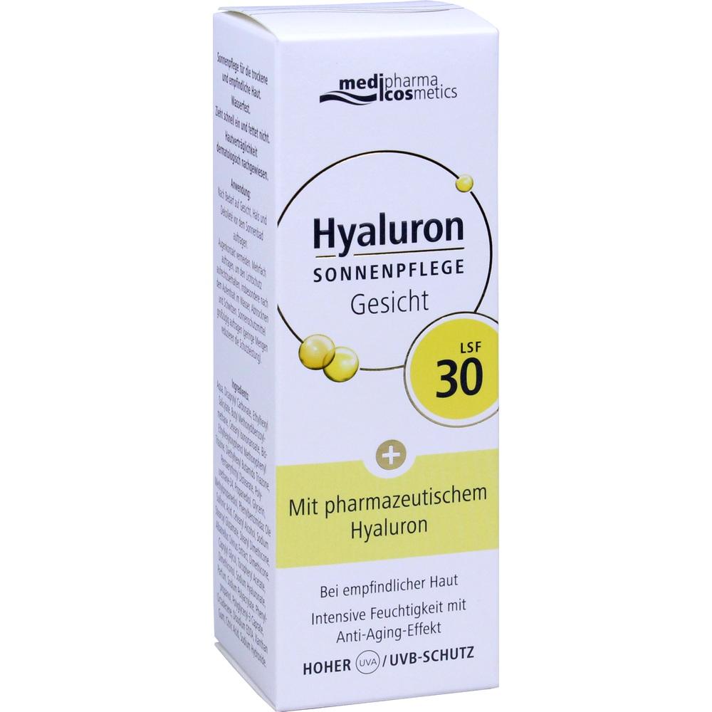 HYALURON Sonnenpflege Gesicht LSF 30 50 ml Creme