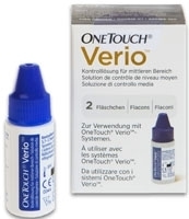 ONE TOUCH Verio Kontrolllösung mittel 2X3.8 ml Lösung
