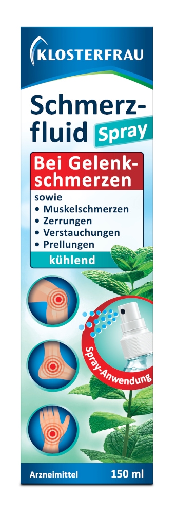 KLOSTERFRAU Schmerzfluid Spray 150 ml Lösung