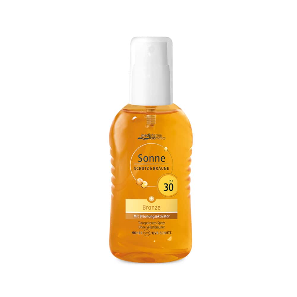 medipharma cosmetics Sonne SCHUTZ & BRÄUNE Bronze LSF 30 Spray 200 ml Spray
