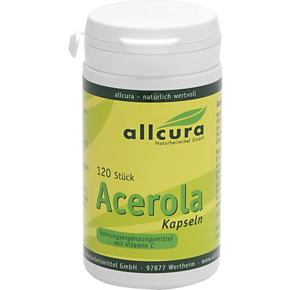ACEROLA KAPSELN natürl.Vitamin C 120 St Kapseln