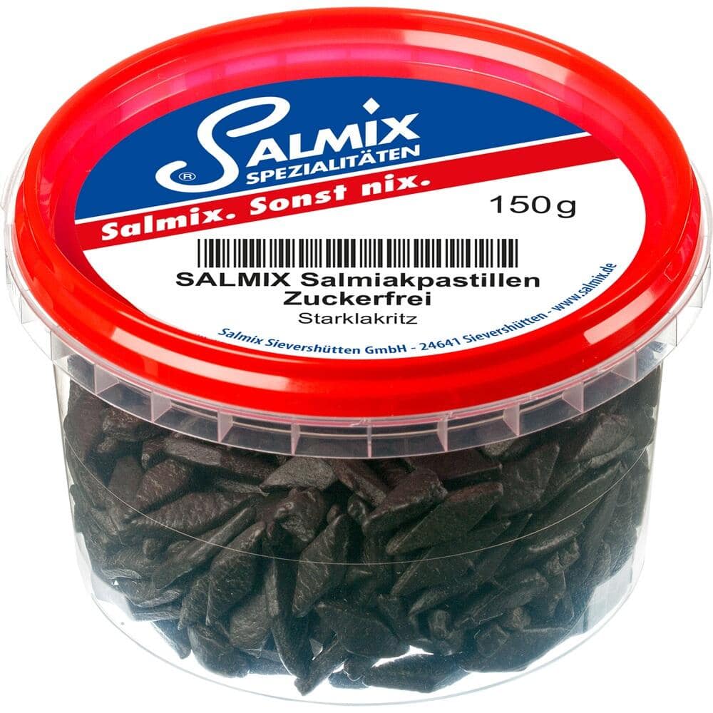 SALMIX Salmiakpastillen zuckerfrei 150 g Pastillen