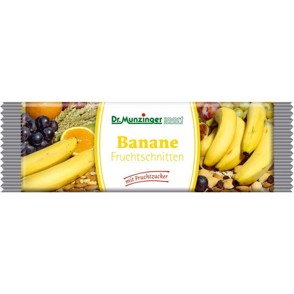 DR. MUNZINGER Fruchtschnitte Banane 50 g