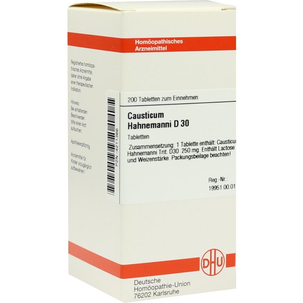 CAUSTICUM HAHNEMANNI D 30 Tabletten 200 St Tabletten