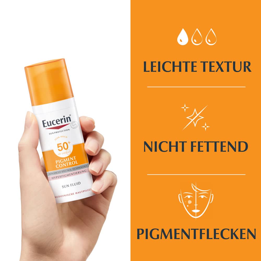 Eucerin SUN FLUID PIGMENT CONTROL LSF 50+ 50 ml Creme