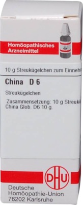 CHINA D 6 Globuli 10 g Globuli