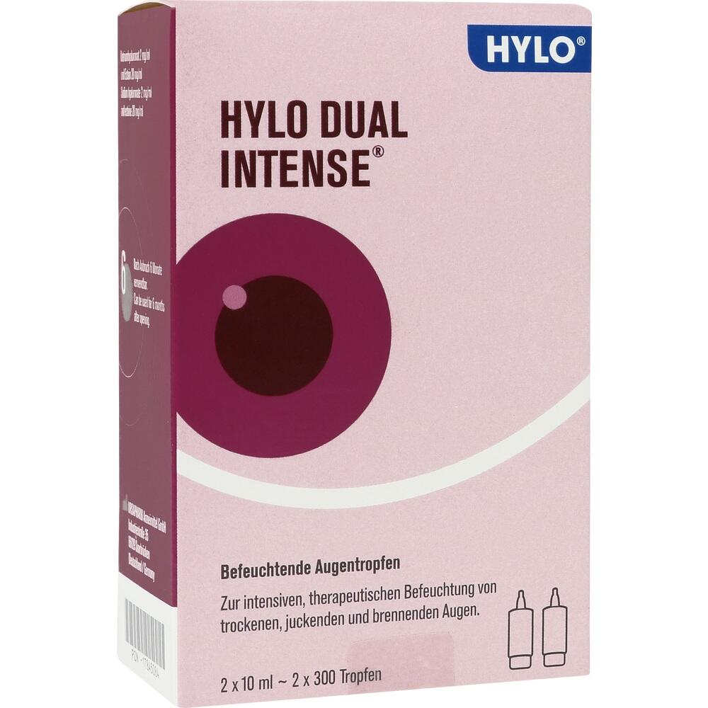 HYLO DUAL INTENSE 2X10 ml Augentropfen