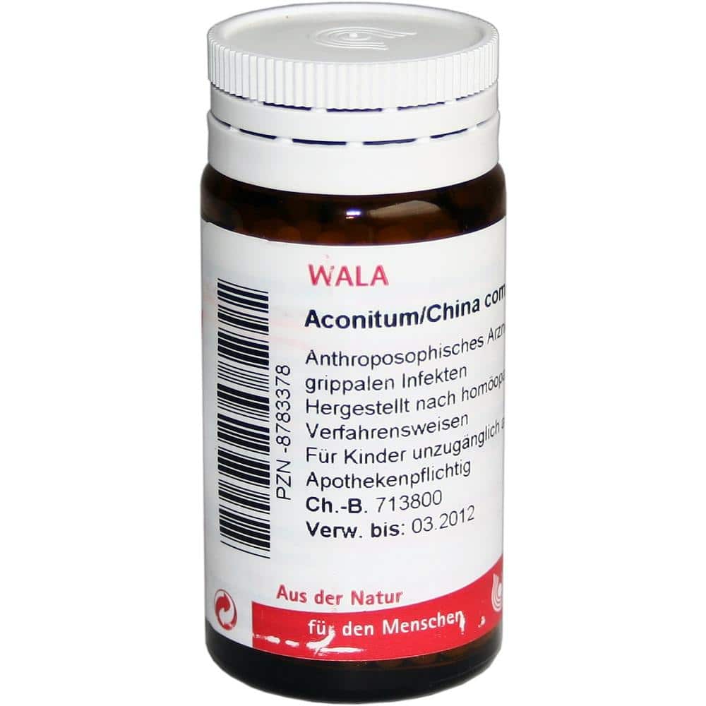 WALA Aconitum/China comp. Globuli 20 g Globuli