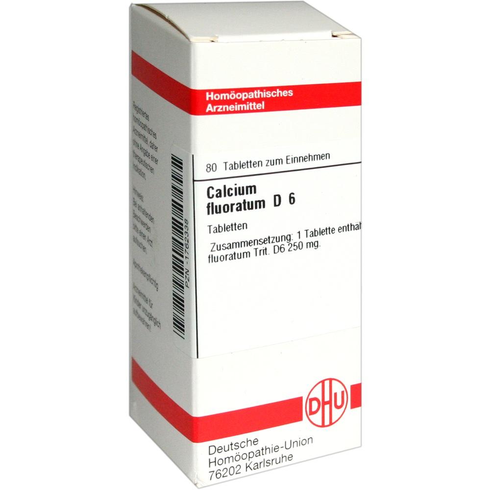 CALCIUM FLUORATUM D 6 Tabletten 80 St Tabletten