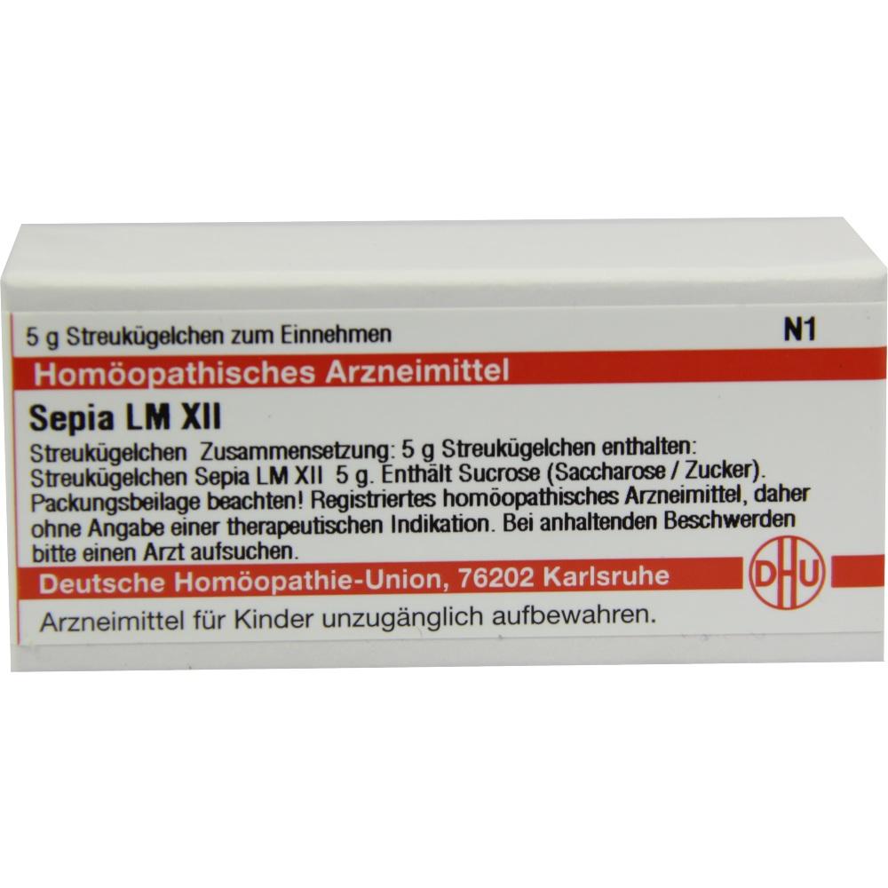LM SEPIA XII Globuli 5 g Globuli