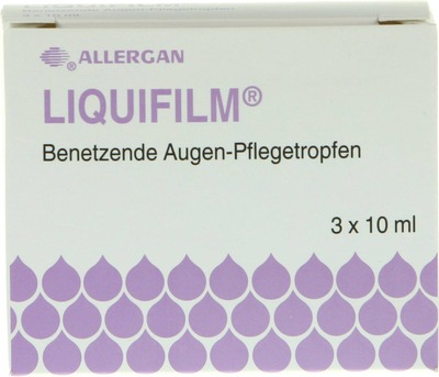 LIQUIFILM Benetzende Augen Pflegetropfen 3X10 ml Augentropfen