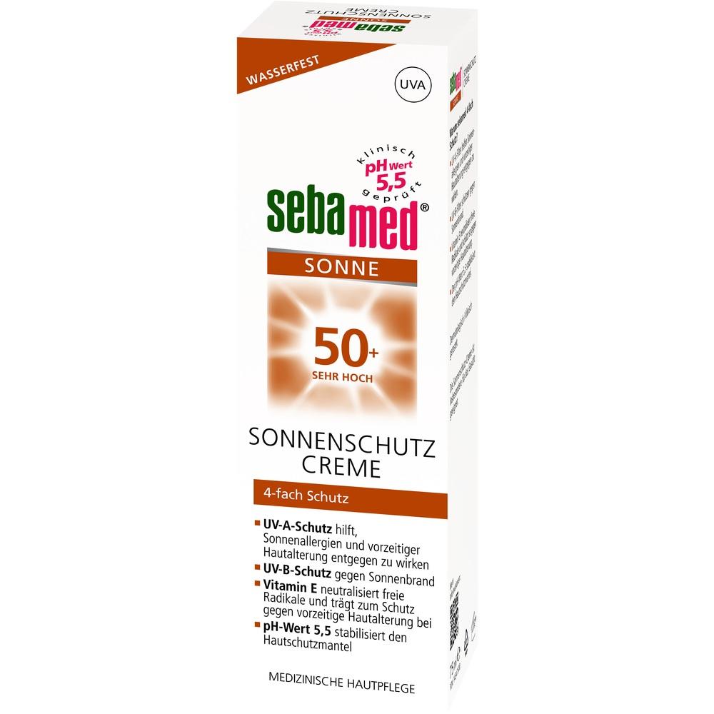 sebamed SONNENSCHUTZ CREME LSF 50+ 75 ml Creme