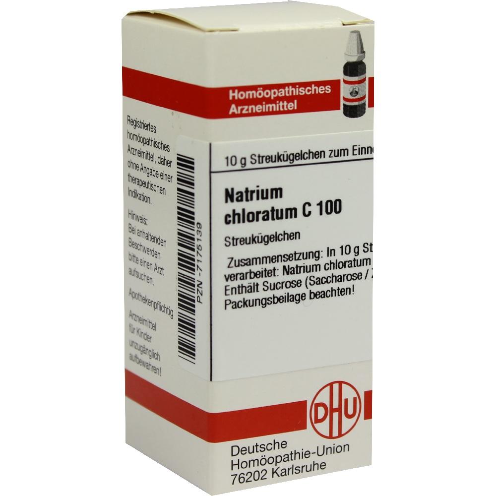 NATRIUM CHLORATUM C 100 Globuli 10 g Globuli
