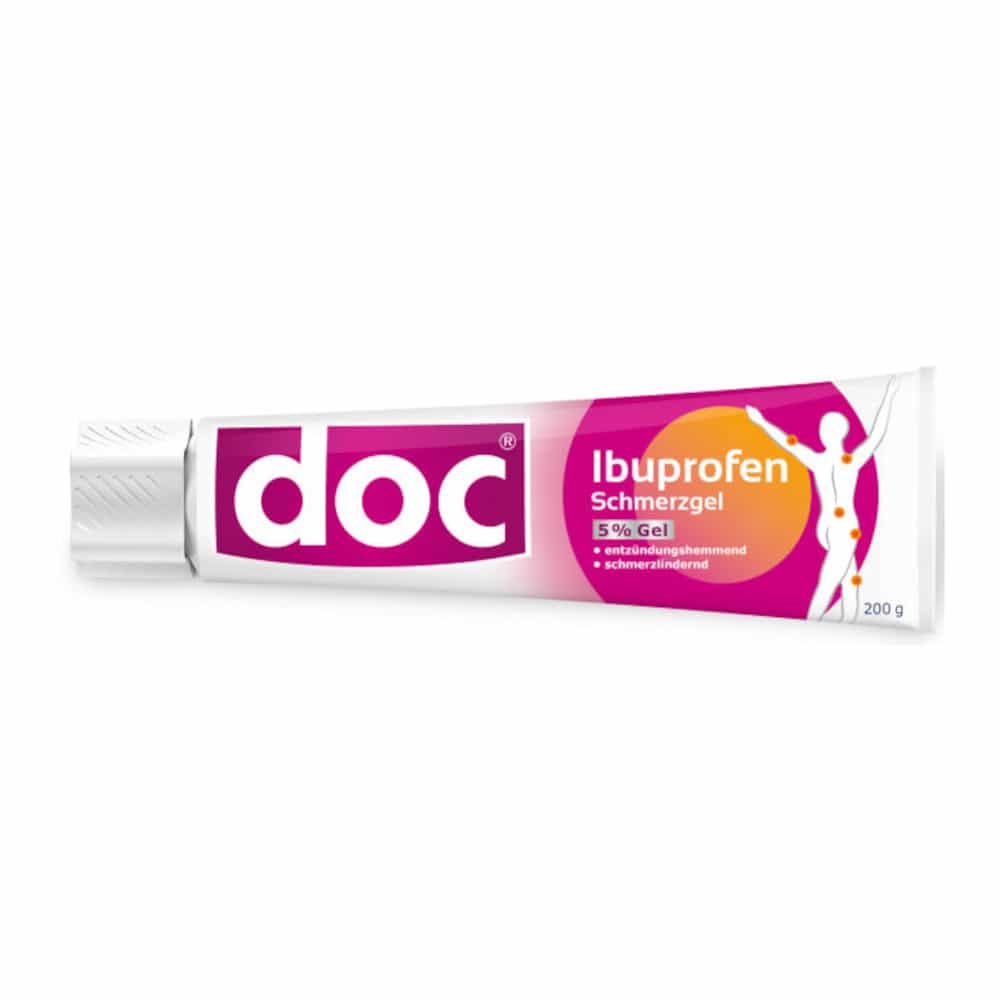 doc Ibuprofen Schmerzgel 5% 200 g Gel