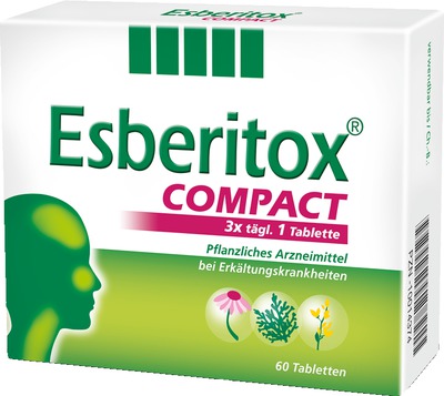 Esberitox COMPACT Tabletten bei Erkältungskrankheiten 60 St Tabletten
