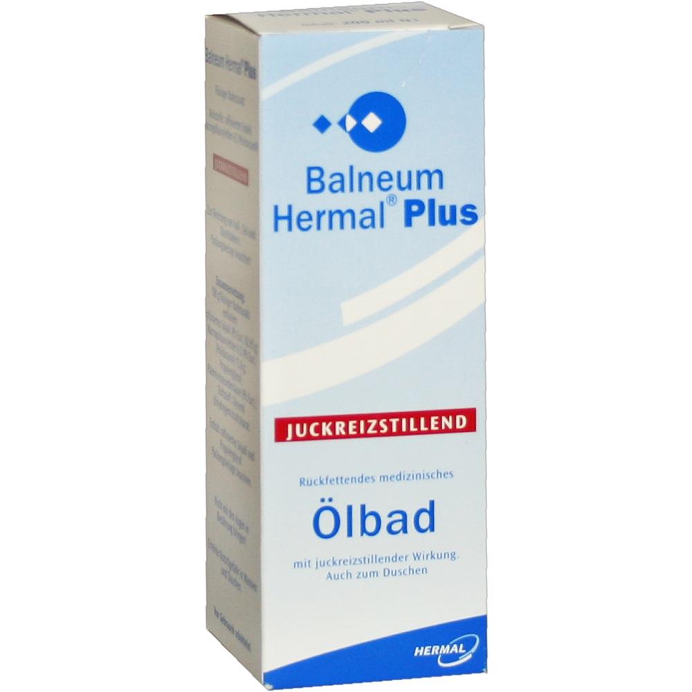 BALNEUM Hermal Plus flüssiger Badezusatz bei trockener, juckender Haut 200 ml Flüssigkeit