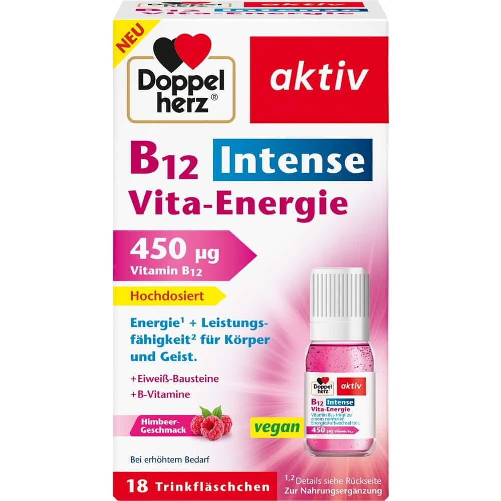 Doppelherz aktiv B12 Intense Vita-Energie 18 St Trinkampullen