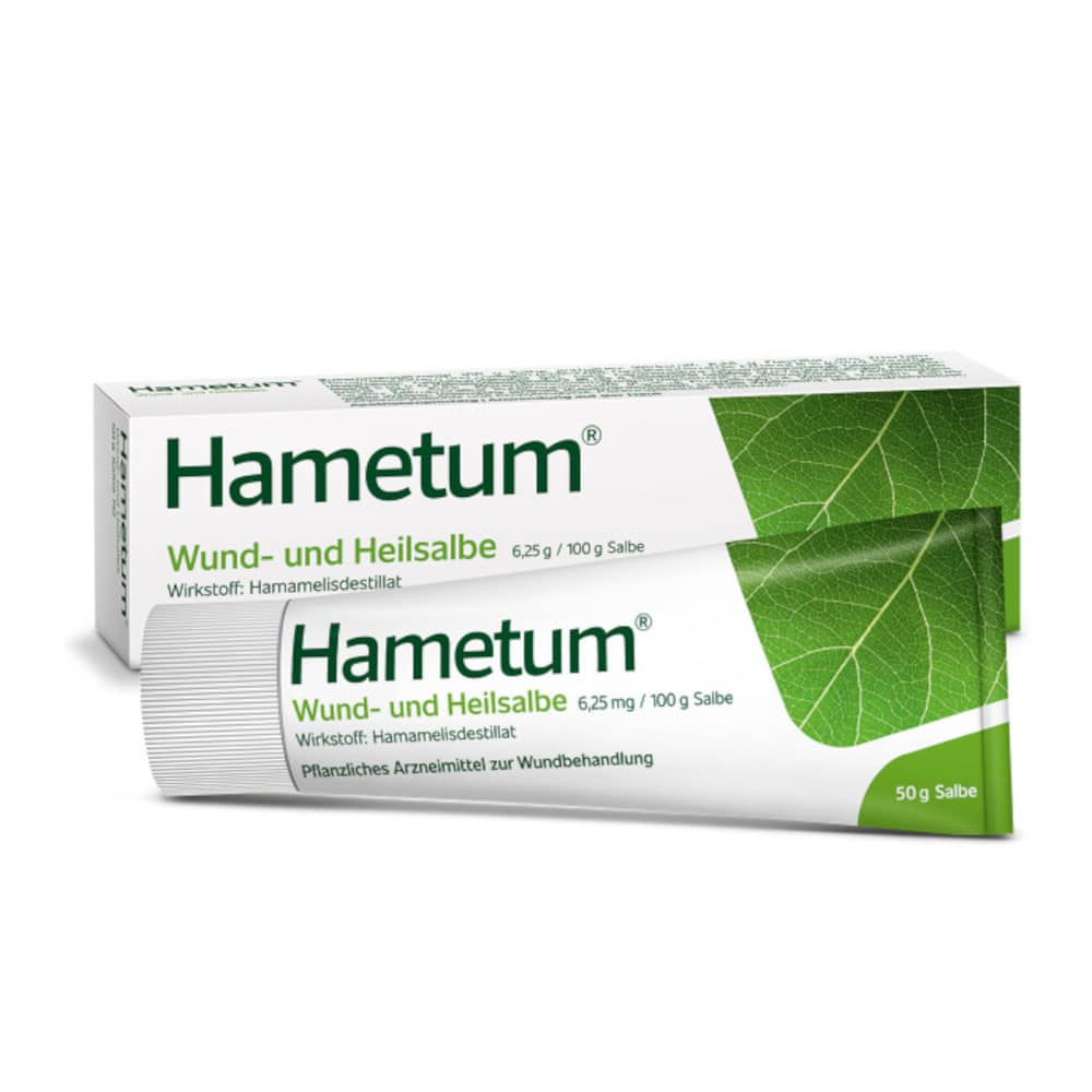 Hametum Wund- und Heilsalbe 50 g Salbe