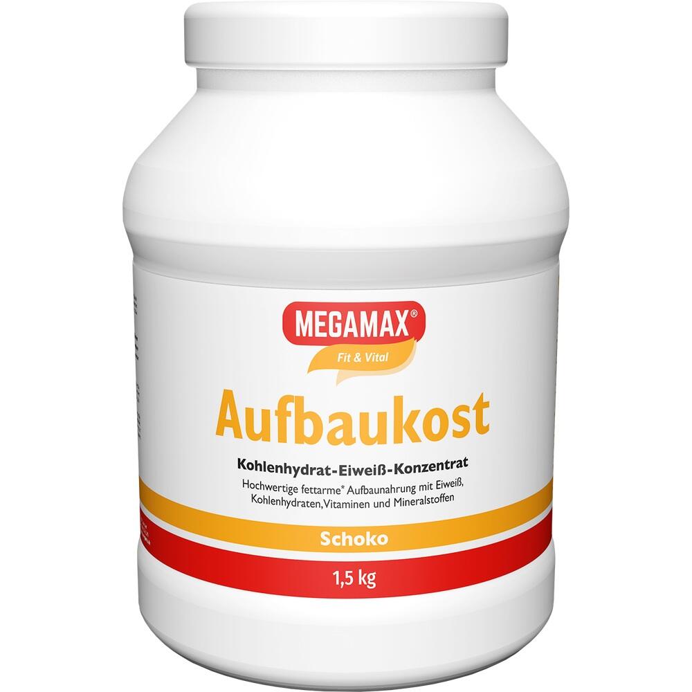 MEGAMAX Aufbaukost Schoko Pulver 1.5 kg Pulver