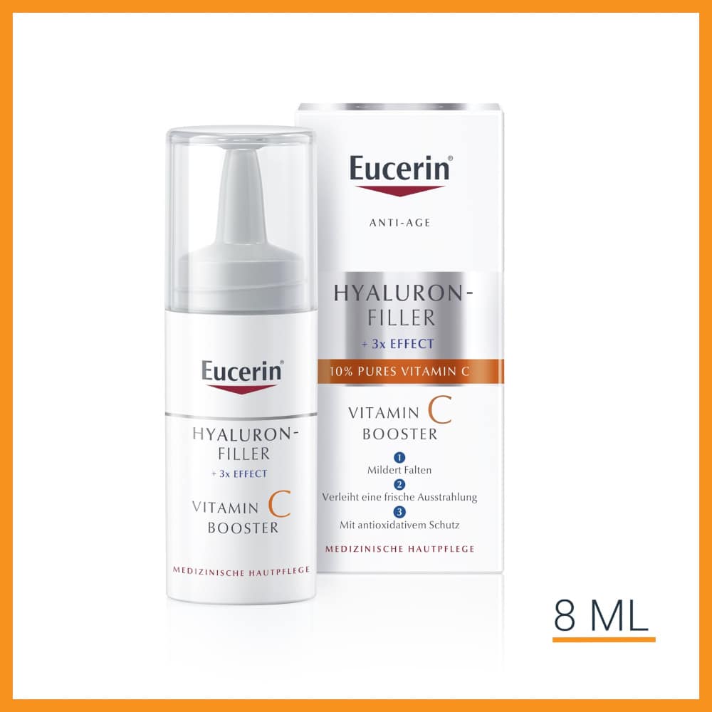Eucerin Anti Age HYALURONFILLER Vitamin C Booster  8 ml Ampullen