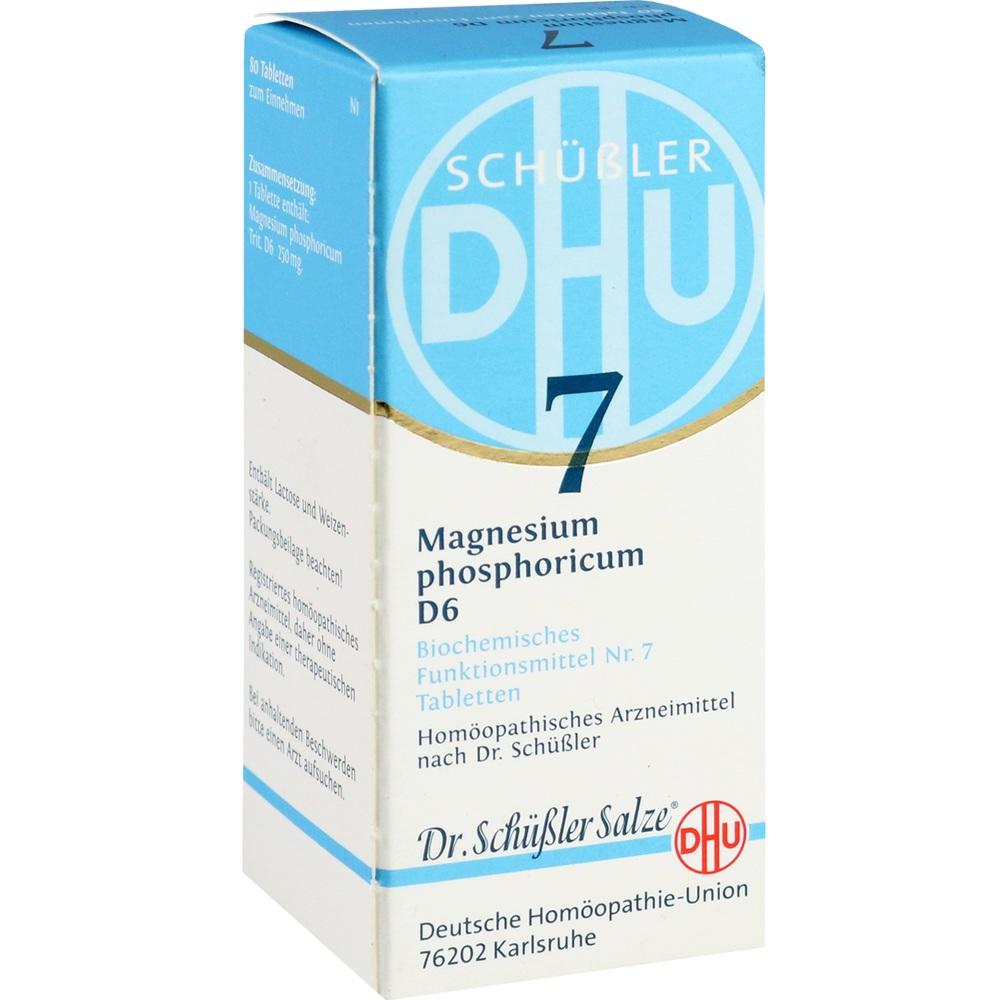 DHU Schüßler-Salz Nr. 7 Magnesium phosphoricum D6  80 St Tabletten