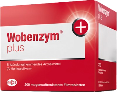 Wobenzym plus 200 St Tabletten magensaftresistent