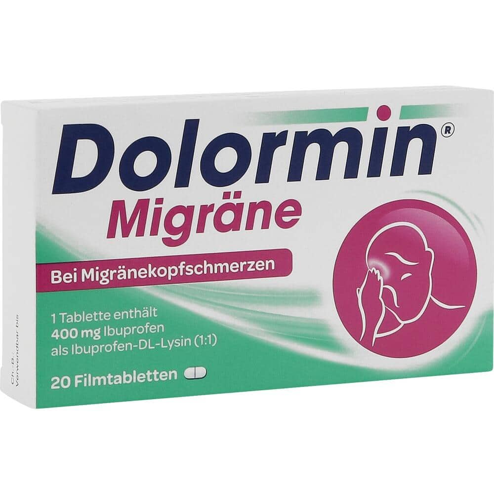 Dolormin Migräne bei Migräneattacken