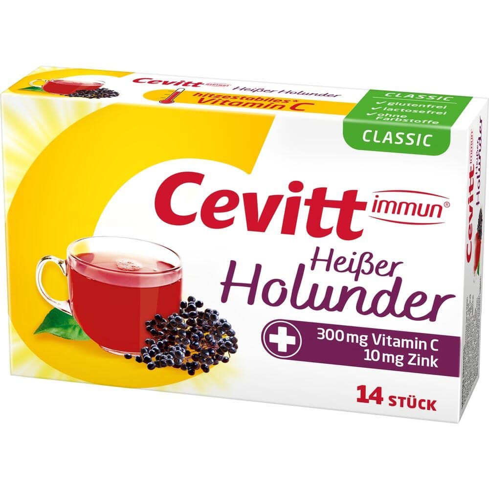 Cevitt immun Heißer Holunder 14 St Granulat