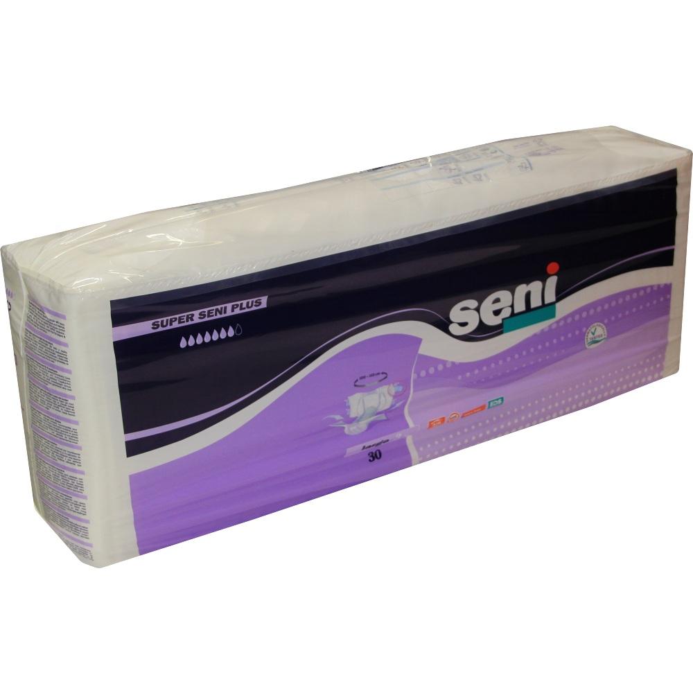 SUPER SENI Plus Gr.3 L Inkontinenzhose Nacht f.E. 30 St