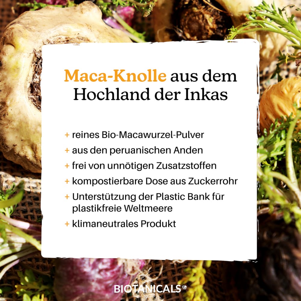 BIOTANICALS MACA 120 St Kapseln
