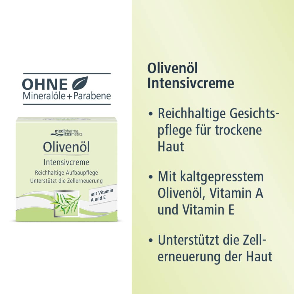 Olivenöl Intensivcreme Doppelpack 2X50 ml Creme