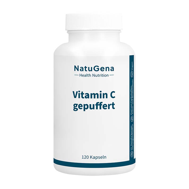 NatuGena Vitamin C gepuffert 120 St Kapseln