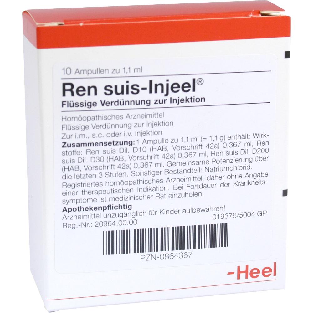 REN suis Injeel Ampullen 10 St Ampullen