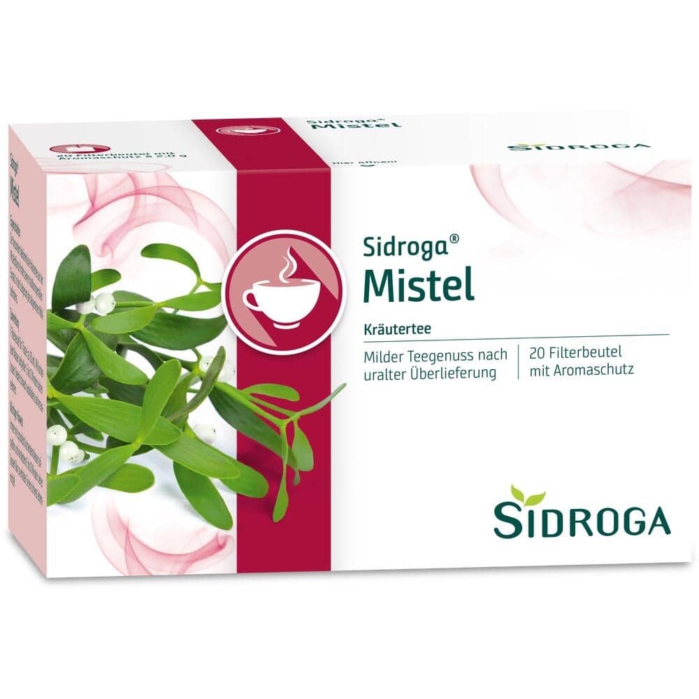 SIDROGA Mistel Tee Filterbeutel 20X2.0 g Tee