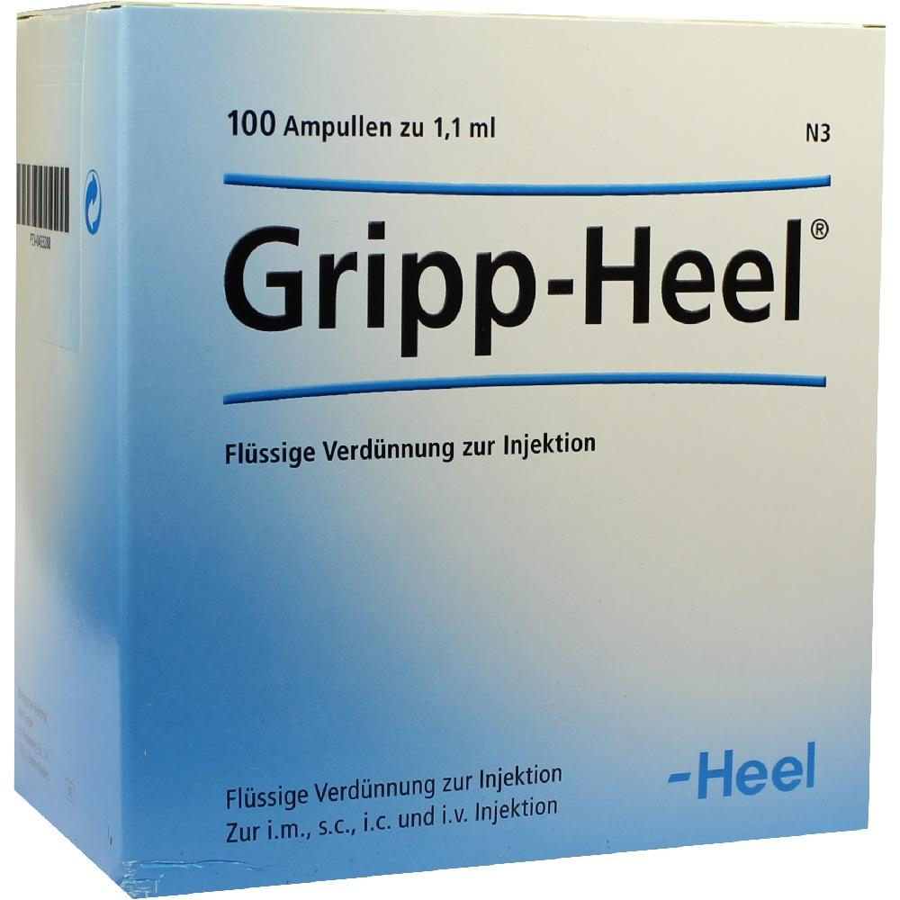 Gripp-Heel bei grippalen Infekten 100 St Ampullen