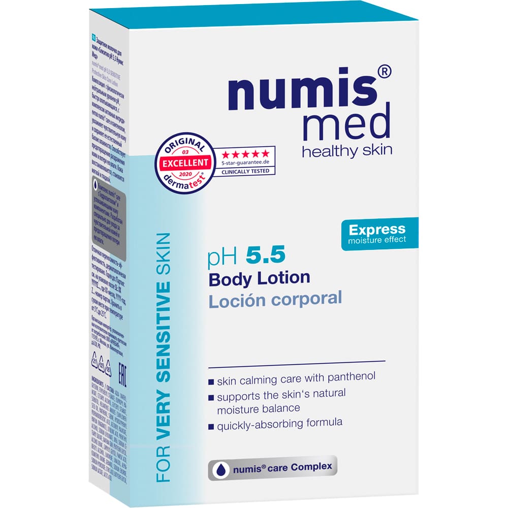 numis med Körperlotion pH 5.5 200 ml Lotion