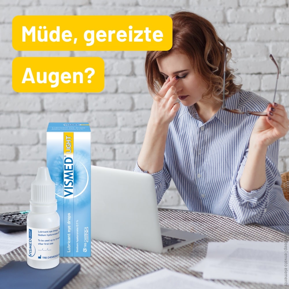 VISMED light Augentropfen 15 ml Augentropfen
