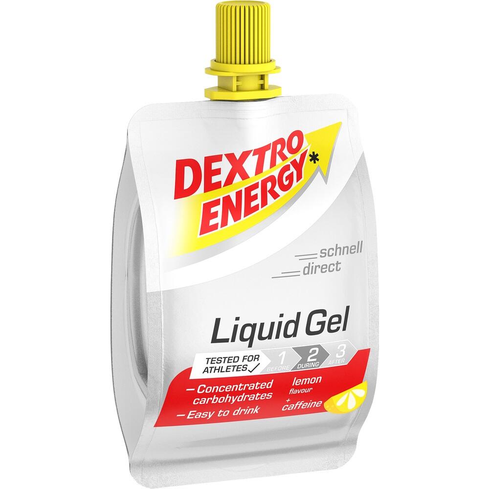 DEXTRO ENERGY Liquid Gel lemon+ caffein 60 ml Gel