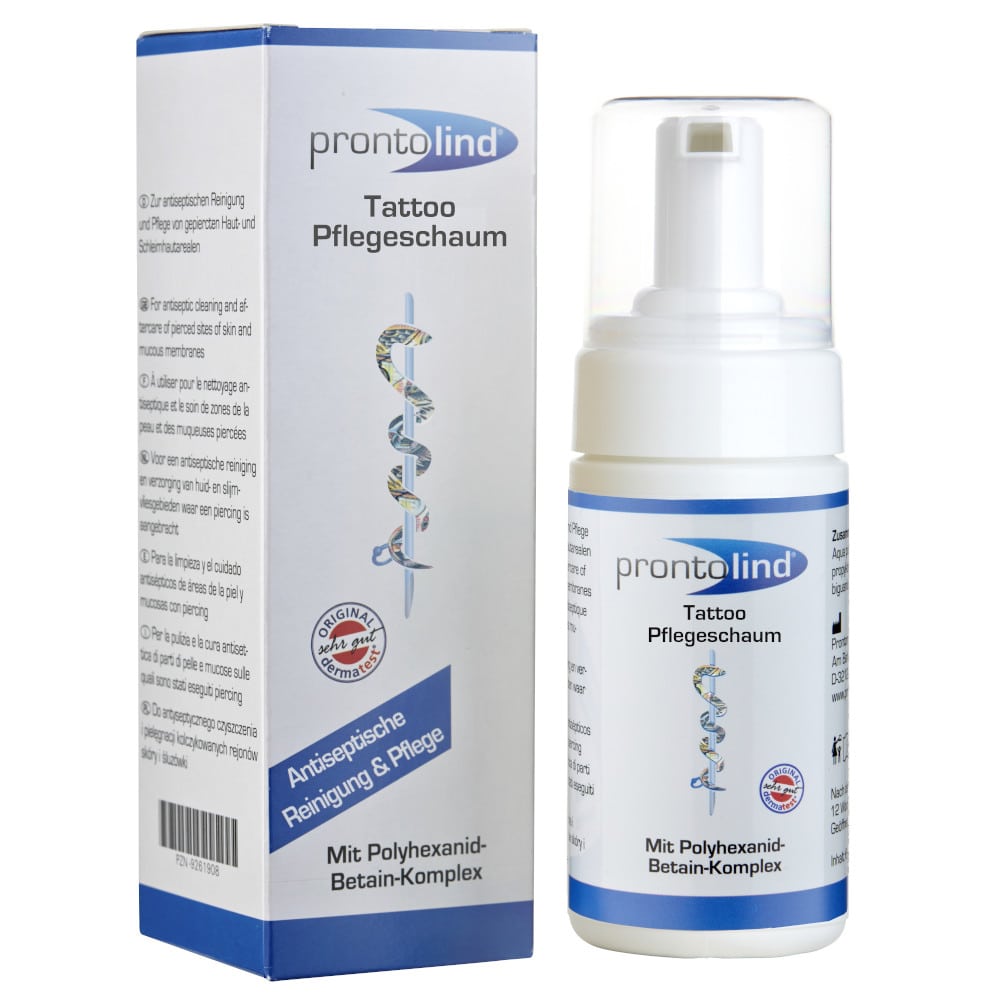 prontolind Tattoo Pflegeschaum 100 ml Schaum