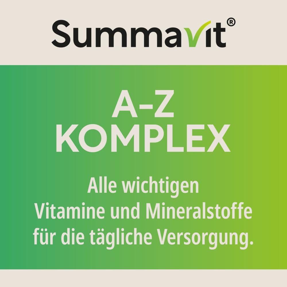 Summavit A-Z KOMPLEX 30 St Tabletten